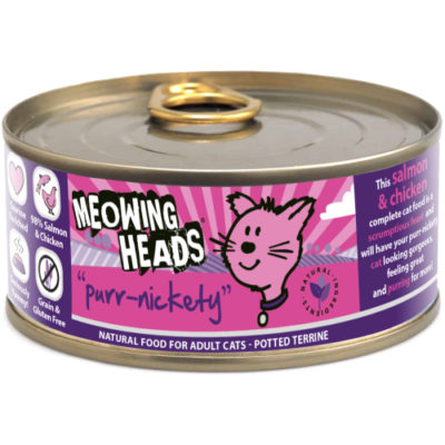 Meowing Heads Purr Nickety Wet Cat Food